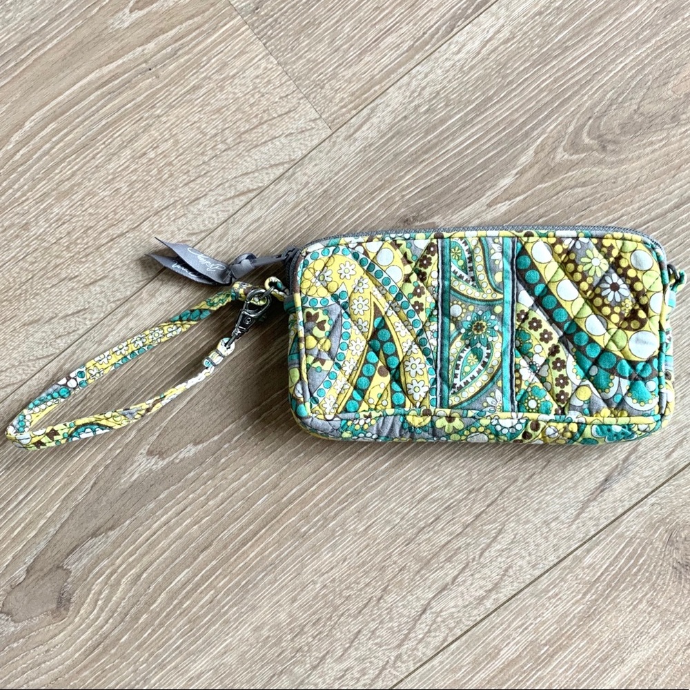 VERA BRADLEY Wristlet Wallet Card Holder